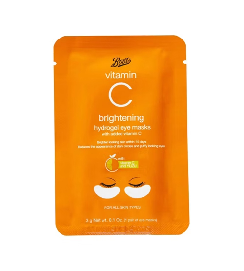 Boots Vitamin C Brightening Hydrogel Eye Masks