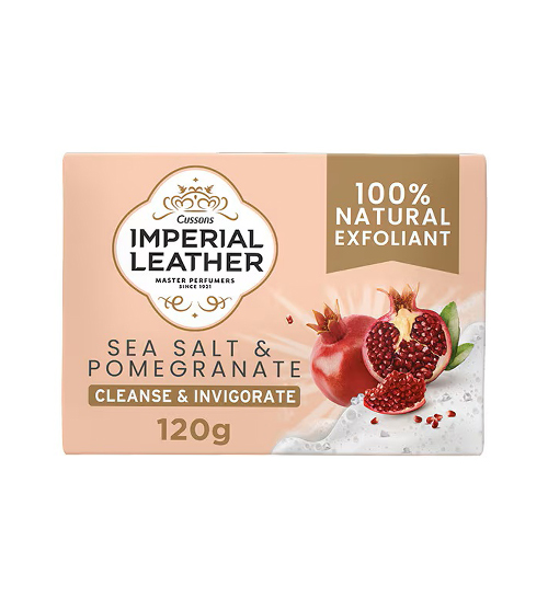 Imperial Leather Pomegranate & Sea Salt Bar Soap 120g