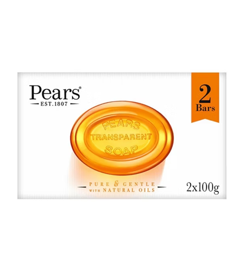 Pears Transparent Soap Pure & Gentle with Natural Oils