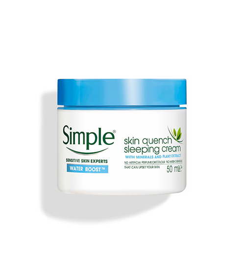 Simple Water Boost Skin Quench Gel Cream