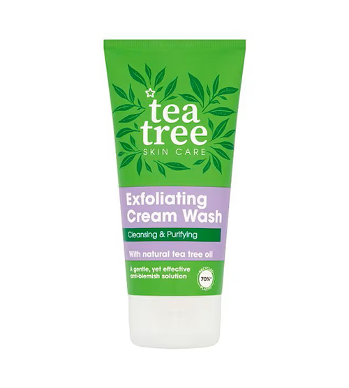 Tea Tree Exfoliating Cream FaceWash